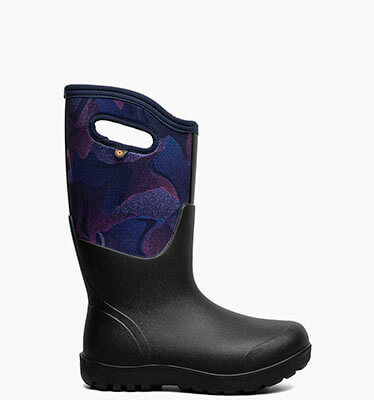 Neo-Classic Tall Abstract Shapes Women's Farm Boots in navy multi for $170.00