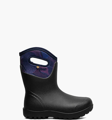 Neo-Classic Mid Abstract Shapes Women's Farm Boots in navy multi for $160.00
