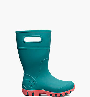 Essential Rain Tall Kids Rainboots in Turquoise for $70.00