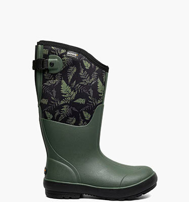 Classic II Adjustable Calf Ferns Women's Farm Boots in Green Multi for $150.00