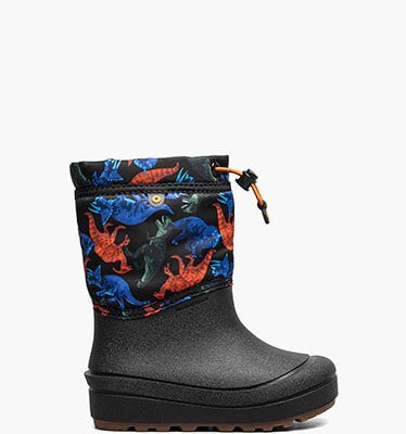 Snow Shell Boot Real Dino Kids' Winter Boots in Black Multi for $80.00