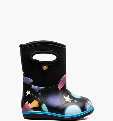 Baby Classic Dearmcore Space Waterproof Baby Boots in Black Multi for $75.00