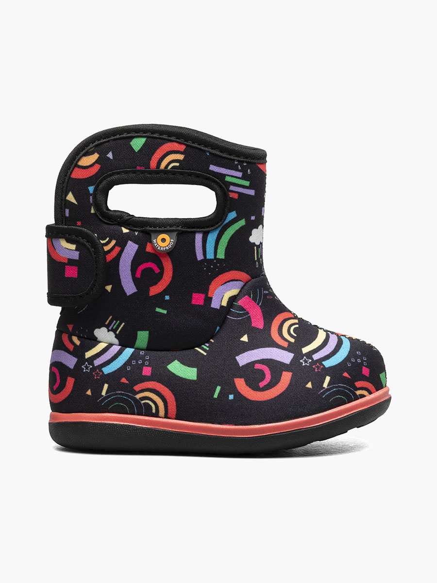 Baby Bogs II Boots Rainbow Fun Size 5