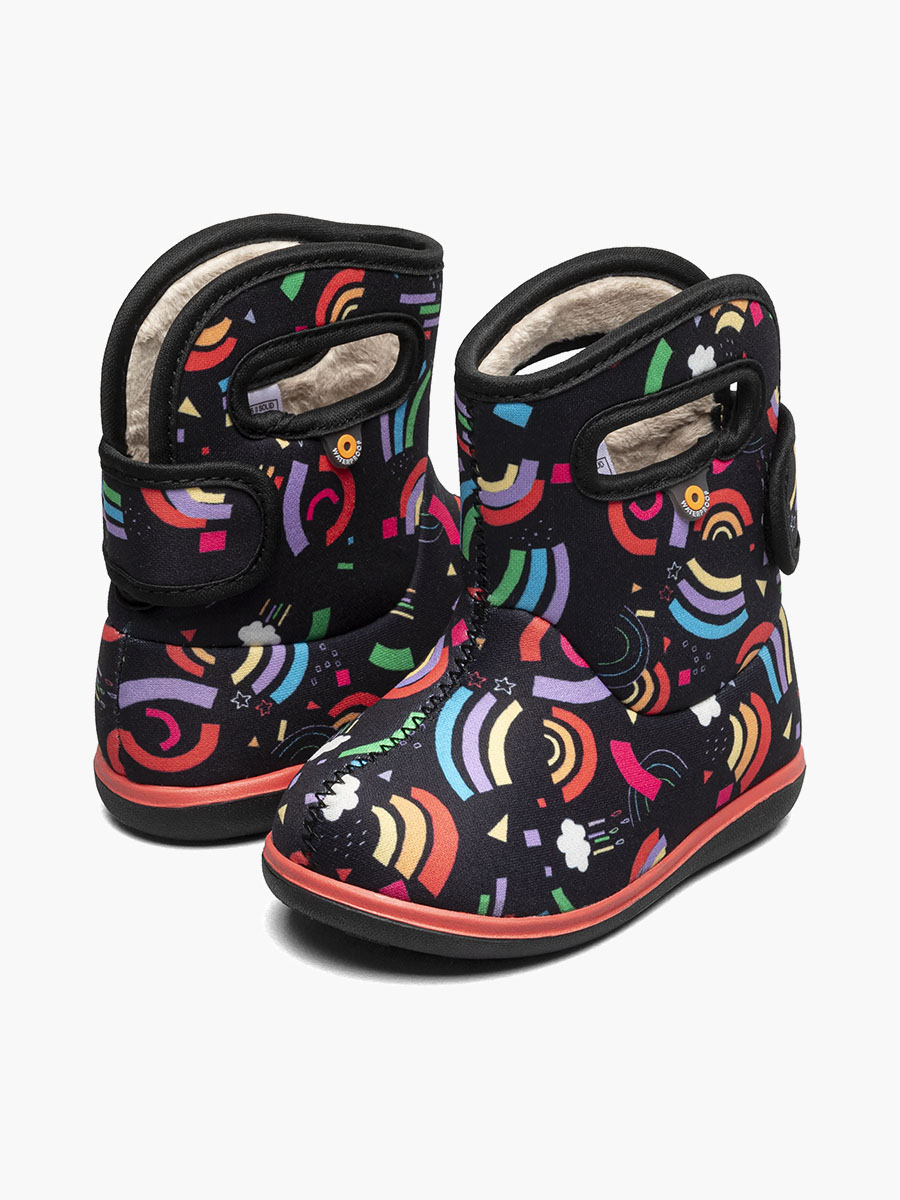 Baby Bogs II Rainbow Fun Waterproof Baby Boots BOGS