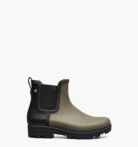 Holly Chelsea Women's Rain Boots in Army Green for $100.00