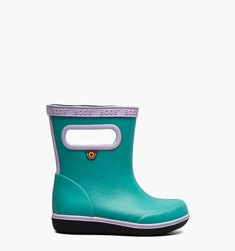 Skipper II Solid Kid's Rainboots in Teal for $55.00