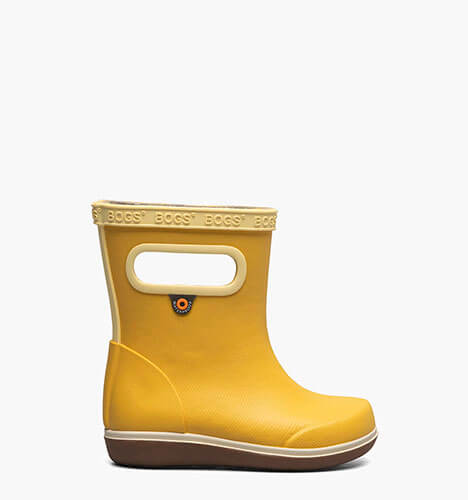 Skipper II Solid Kid's Rainboots in Mustard Multi for $55.00