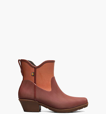 Jolene Ankle Women's Rainboots in Brick for $120.00