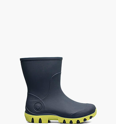 Essential Rain Mid Kids Rainboots in navy multi for $70.00