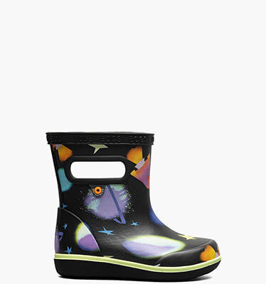 Skipper II Dreamcore Space Kids Rainboot in Black Multi for $55.00