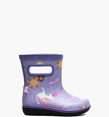 Skipper II Unicorn Swan Kids Rainboot in Violet Multi for $55.00