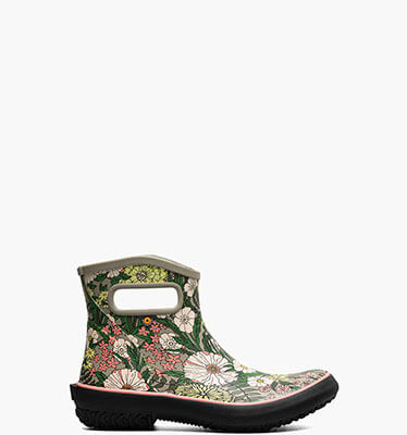 Patch Ankle Floral Women's Garden Boots in Taupe Multi for $63.79