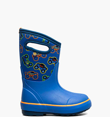 Classic II Monster Trucks Kids' 3 Season Boots in Blue Multi for $100.00