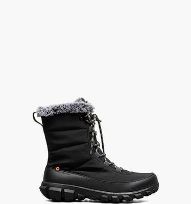 Cedar Quilt Lace Women's Waterproof Boots in Black for $155.00